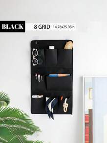 1 件壁挂式收纳袋,学生宿舍上下铺床收纳整理器,衣柜悬挂式收纳袋,家用免钻孔衣柜内衣收纳袋无需钻孔 - 彩色 - 查看 14