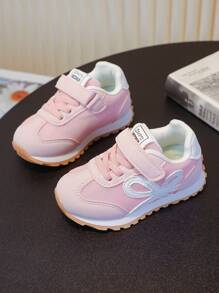 儿童春秋季休闲鞋2-4岁男童运动鞋3-6岁女童软底幼儿鞋1-3-6岁 - 粉色 - 查看 3