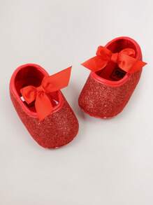 Infant Girl Moccasins Princess Sparkly Mary Jane Dresses Shoes Premium Lightweight Soft Sole Crib Shoes Toddler Shoes