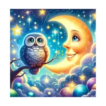 钻石画套装成人 DIY 钻石艺术套装初学者全钻圆形钻石圆点画宝石艺术套装家居墙面装饰礼物 - 彩色 - 查看 2