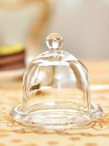 Juego de un solo set de copas de cristal, adornos de vidrio, decoración de escritorio, restaurante de jardín, exhibición de pastelería, Recipientes para frutas y dulces