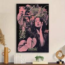 Framed Vintage Mitski Music Poster 7 Canvas Poster Wall Art Decor Print Picture Paintings For Living Room Bedroom Decoration - 框架 - 查看 2