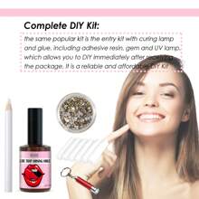 Teeth Gem Set White Teeth Easy To Remove Easy To Install Beautiful And Sturdy Gem Set - Multicolor - View 3