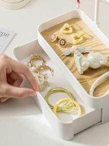 1 件珠宝收纳盒、项链手链耳环展示架和储物架 - 彩色 - 查看 9