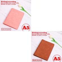 1/2/3 Libros, Cuaderno con tapa blanda desmontable, 60 hojas 120 páginas, estilo minimalista; Material suave, encuadernación espiral para reemplazo fácil, papel amigable con los ojos para escritura a doble cara, adecuado para oficina/escuela/vida diaria/cuaderno/bloc de dibujo, disponible en dos tipos de páginas, rayadas y en blanco.