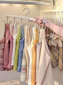 12 Hook Rotatable Hook Hanger, Underwear Sling Saves Space, Wave Drying Hanger, Multi-Functional Hanger For Home Dormitories, Can Be Used As A Gift For Relatives, Family, Friends, Teachers, Classmates, Suitable For Travel, Outdoor Activities, Camping, Parties, Gatherings, Seaside Vacations, Beach Play, Etc Decorations Halloween, Halloween Decorations, Christmas, Halloween Decor, Christmas Decor, Fall Decor, Christmas Decor, Storage, Organizer