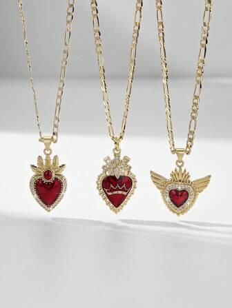 1pc 2025 New Style Classic Elegant Hypoallergenic Cubic Zirconia 14K Gold Plated Pineapple Pendant Necklace, Suitable As Gift For Mother, Couples, Friend, Godparent, Catholic First Communion, Everyday And Holiday Wearing For Prayer