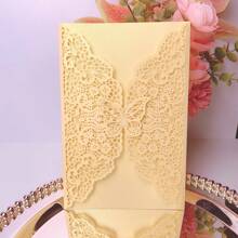 10 piezas, Tarjetas de invitación de mariposa, Tarjetas de felicitación, Boda, Compromiso, Bautizo, Decoraciones favoritas para fiestas, Tarjetas de felicitación para el Año Nuevo y el Día de San Valentín, Tarjetas de agradecimiento, Regalos de cumpleaños, Tarjetas inusuales (excluyendo sobres y tarjetas interiores), Navidad