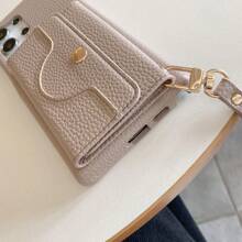 1 PC Luxury High-End PU Leather Wallet Case Compatible With Samsung Compatible With Galaxy S25 S24 S23 S21 S20 FE S20 Plus Note 20 Ultra A52 A53 A54 A16 A25 A36 A56 A73 A34 A03 A03S A12 A13 A14 A21 A21S A22 A23 A24 A32 A42 A71 5G Lanyard Compatible With Iphone 16 15 14 Plus 13 12 11 Pro Max Protective Shell For Pixel 9 8 7 6 Pro XL 8A 7A 6A Anti Fall Cover For Xiao Mi Redmi Note 13 Pro 14 13 12 11 Ultra Multi Functional Mirror Phone Case