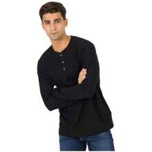 Tiffosi Långärmad T-shirt 10043677-NAVY för män i blått ✅ Leverans 24/72 timmar till Spanien (halvön) - Blå - Visa 2