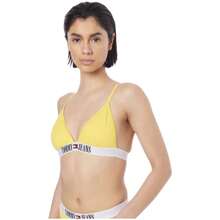 Tommy Jeans UW0UW04079ZGQ Women's Bikini Top In Yellow ✅ Delivery 24/72h To Spain (Peninsula) - Yellow - View 3