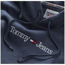 Tommy Jeans DM0DM15013C87 Men's Hoodie In Blue ✅ Delivery 24/72h To Spain (Peninsula) - Blue - View 3