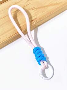 1pc Colorful Keychain Lanyards, Keyring, Phone Accessories, Short Leash Clips, Cellphone Case Keychain Gift Souvenir Car Accessories Bag Charm School Cute Goth Y2k - Color - View 23