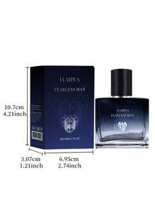 50ml Dreamfall Men's Cologne Pheromone Fragrance, Vetiver & Sandalwood Scent, Non-Irritating, Black Roll-On Essential Oil, Suitable For Dates & Business, Natural Long-Lasting Aroma, Best Gift For Men