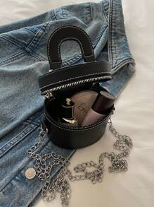 时尚复古迷你小众奢华化妆包、迷你口红包单肩斜挎包