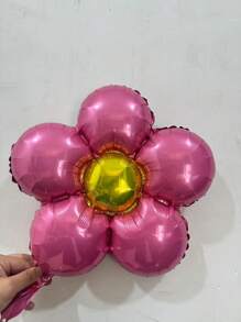 20 件粉色花朵气球套装 - 时尚派对装饰，适合生日、单身派对、70 年代主题派对、婚礼、拍照亭 | 可重复使用的铝箔 | 适合圣诞节、万圣节、复活节和各种场合 | 公主主题椭圆形