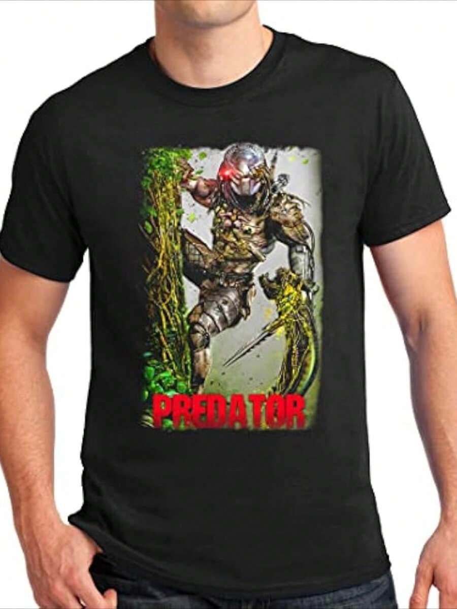 Playera Depredador green forest