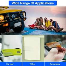 2 Giá để vé đỗ xe đa năng - Giá để thẻ cố định trên xe, Bộ sắp xếp lưu trữ - Giá để nhãn dán kính trước, Thẻ cố định trên xe, Kẹp tiền, Nhãn dán kính chắn gió, Phụ kiện xe hơi - Trong sáng - Xem 8