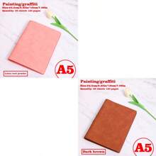 1/2/3 Libros, Cuaderno con tapa blanda desmontable, 60 hojas 120 páginas, estilo minimalista; Material suave, encuadernación espiral para reemplazo fácil, papel amigable con los ojos para escritura a doble cara, adecuado para oficina/escuela/vida diaria/cuaderno/bloc de dibujo, disponible en dos tipos de páginas, rayadas y en blanco.