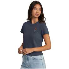 RVCA 女士藍花朵短袖 T 卹✅ 24/72 小時內送貨到西班牙（半島） - 藍色 - 查看 3