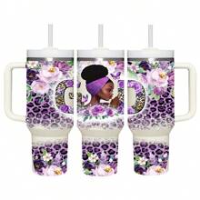 2 PIEZAS Calcomanías inspiradoras con impresión UV DTF, pegatinas autoadhesivas para tumblers de 40 oz, tazas, botellas, útiles escolares, etc., manualidades, suministros de arte DIY