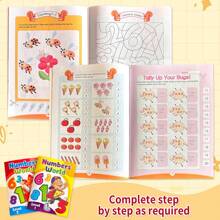 1 本英语图片多功能练习册，趣味学习，提高孩子的学习能力和兴趣，是送给孩子的入门教育礼物，非常适合圣诞节、感恩节、新年