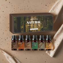 #Precio reducido por tiempo limitado Juego de 6 Aceites Esenciales de Acacia - Aceite de Fragancia Natural para Difusores, Velas y Humidificadores - Relajante Ambientador para el Hogar y el Coche, Regalo con Presentación de Escena del Bosque Exótico, Perfume de Aceite Esencial, Para Familia, Para Amigos, El Regalo Perfecto