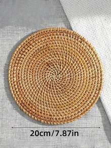 1 pieza Salvamanteles de vid, tapete resistente al calor para uso doméstico para ollas, tazones, mesa de comedor, platos, tazas, soporte para tetera