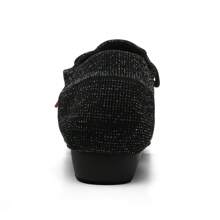 Zapatos de baile negros para mujer, zapatos de salsa y jazz, zapatos de baile moderno para adultos y niñas, suela blanda, transpirables, zapatos de baile de salón profesionales para práctica