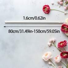 1pc Multi-Functional No-Drill Retractable Rod, Easy To Install, Suitable For Bathroom, Kitchen, Windowsill, Balcony, Living Room, Can Be Used As Curtain Rod, Wardrobe Support Rod, Drying Rack Home Bathroom Decor Fall Decor Bathroom Accessories Back To School - Multicolor - View 20
