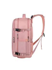 Waterproof Executive Laptop Backpack, Ideal For Travel And School, With Shoe Compartment - Hoa hồng - Xem 6