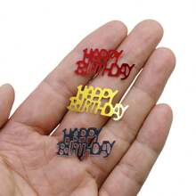 Happy Birthday Confetti - 15G Mixed Color Plastic Party Decorations, Perfect For All Ages & Themed Celebrations,Christmas - Multicolor - View 5