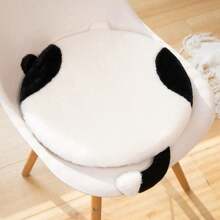 1pc Cartoon Cat Slow Rebound Memory Foam Seat Cushion, Anti-Slip Removable Round Chair Pad, Foot Pillow Gifts Birthday Graduation Office Chair Chair Cushion