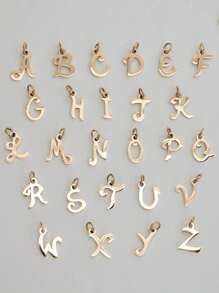 1PC Handmade Initial Body Chain Waist Belly Chain Drop Chain Personalized Minimalist Gold Beachwear Custom Beach Summer Jewelry Alphabet Name