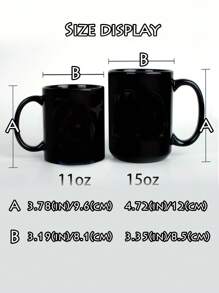 1pc Custom Image Mug, Personalized Design Mug, Custom Text Mug, Personalized Photo Mug, Custom Coffee Mug, Custom Family Mug, Create Your Own Mug, Personalized Coffee Cup, Perfect For Mother's Day, Father's Day, Anniversary Gifts, Graduation, Weddings, Housewarming, Ideal For Home, Office, Kitchen, Dining Room, Living Room, - White - View 8