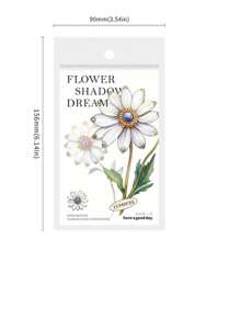 15pcs/Pack Vintage Thick 3D Paper Flower Branch Stickers, Floral Print Decoration For Journal Scrapbooking,School Supplies,Back To School