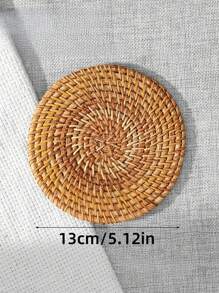 1 pieza Salvamanteles de vid, tapete resistente al calor para uso doméstico para ollas, tazones, mesa de comedor, platos, tazas, soporte para tetera
