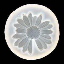 Daisy Chamomile Flower Silicone Mold Car Aromatherapy Epoxy Handmade Soap Candle Mold DIY Decoration Mold Newest