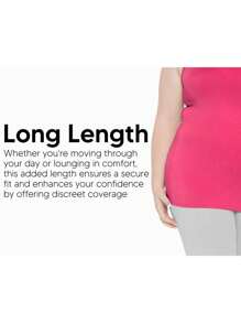 Top tubo de largo largo para mujer y tallas grandes "STRETCH IS COMFORT" | Tallas desde XS a 5X - Lunares rojos y blancos - Ver 7