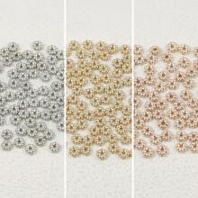 500pcs 6mm Snowflake CCB Plastic Beads For Jewelry Making Handmade DIY Bracelet Accessories