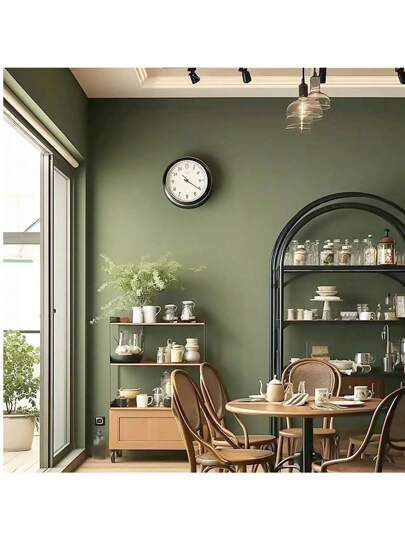 Roll Groen Wallpaper, Home Removable Waterproof Vinyl Peel Stick Kitchen, Bedroom, Living Room, Countertop, Furniture Wand Art Bedroom Stickers Room Paper ations Office Items Bathroom ation Stuff Ho Wallpapers