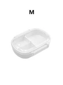 1PC Compartmentalized Sealed Bento Box Lunch Box, Microwaveable Lunch Box, Portable Fruit Box, Outdoor Picnic Cooler, Essential For Office Workers, Back-To-School Supplies