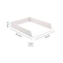 办公室抽拉式文件收纳盒A4收纳盒桌面塑料抽屉式文具架笔筒