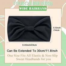 1/4/6pcs Bohemian Style Anti-Slip Yoga Headband For Women, Breathable Criss-Cross Design, Essential For Fitness & Holiday Sports