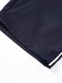 1pc Men Drawstring Waist Loose Sports Pants, Solid Color Casual Trousers, Spring/Summer, Lightweight, Breathable, Quick Dry Workout Sweatpants, Suitable As Gift For Boyfriend