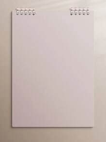 A5/B5 Flip Up Loose-Leaf Notebook,60 Sheets,Detachable Horizontal Line Inner Page Notepad,Waterproof PP Cover,Office And School Supplies - Retro Color - View 13