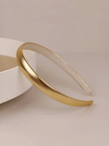 1/20件装欧美新款个性化光滑发箍，复古亮面仿皮头饰，时尚女士1.5/2厘米窄发箍发夹，适合所有季节，适合日常休闲佩戴 - 彩色 - 查看 6