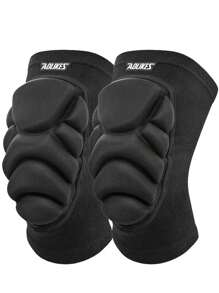 1 对 AOLIKES 运动泡沫护膝，防撞垫，适用于排球、街舞、滑雪等运动的膝盖保护，健身房配件膝盖支撑