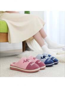 Comfortable And Fashionable Slippers For Women And Men - 咖啡棕 - 查看 5