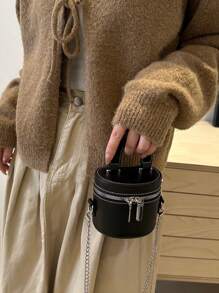 时尚复古迷你小众奢华化妆包、迷你口红包单肩斜挎包